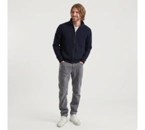 Premium Zip-Neck Sweater