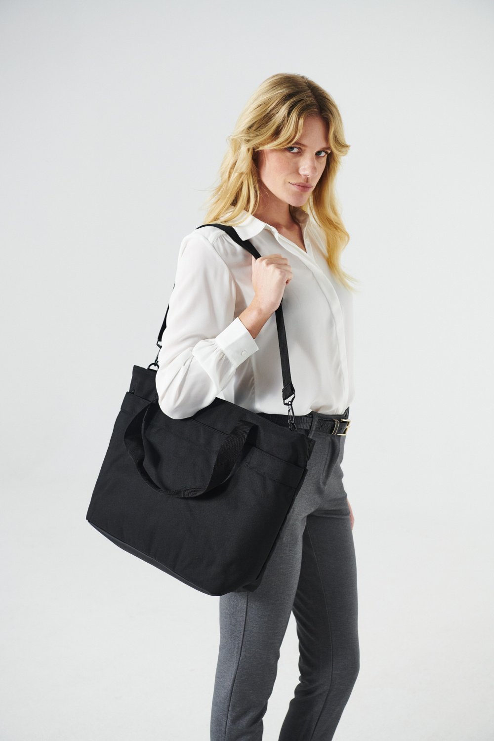 2.0 Tote bag Unisex gewatteerde afscheiding