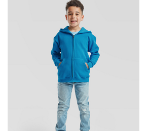 Fruit of the Loom Kids Classic Hooded Sweat Jacket