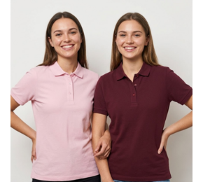 Coaster dames poloshirt korte mouwen STPW977