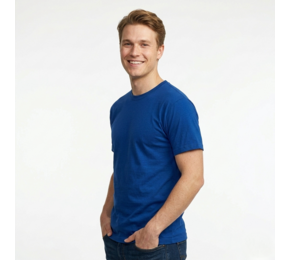 Basic-t Men T-shirt korte mouwen