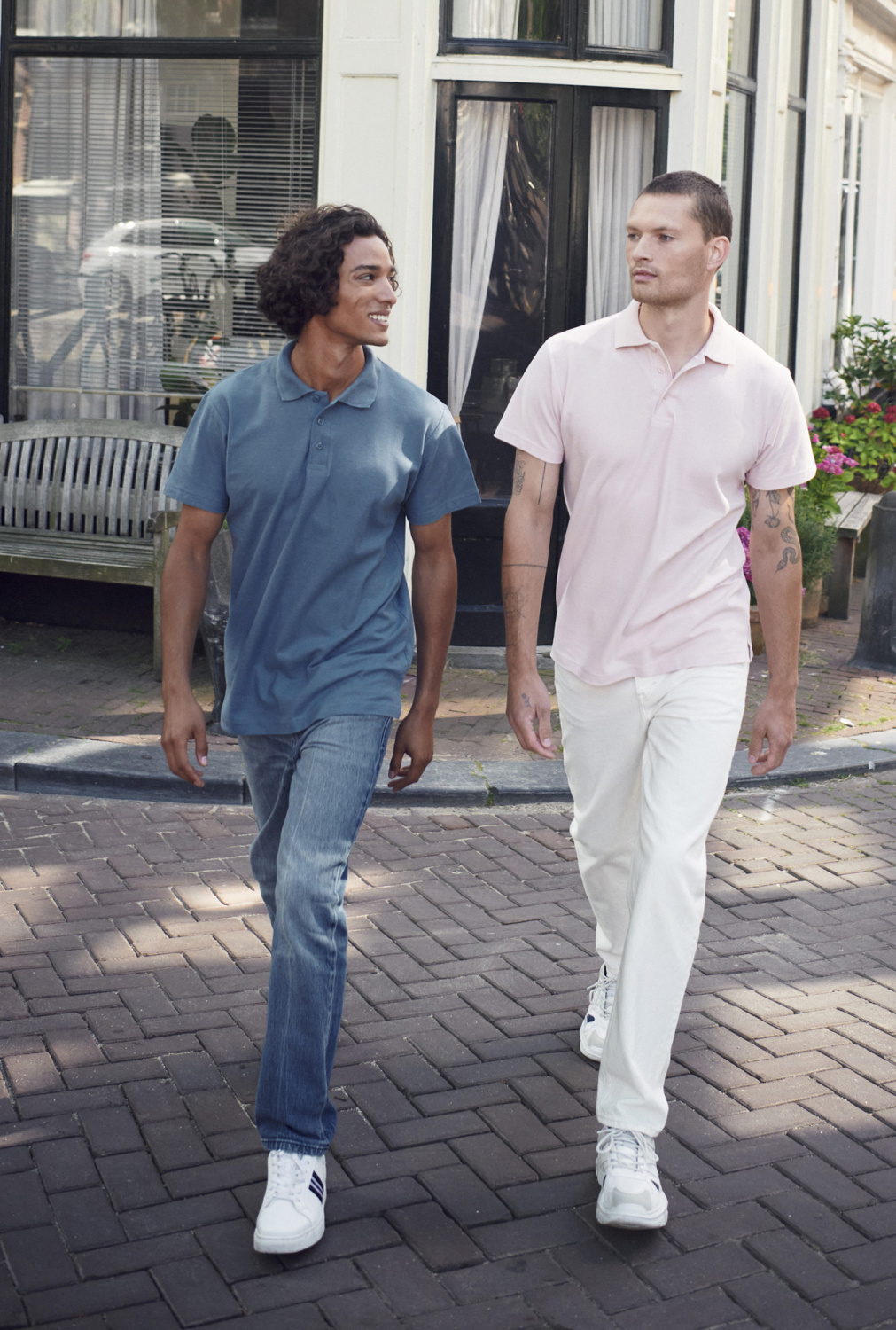 basic polo men korte mouwen