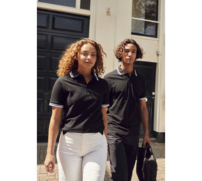 Amarillo Unisex polo korte mouwen