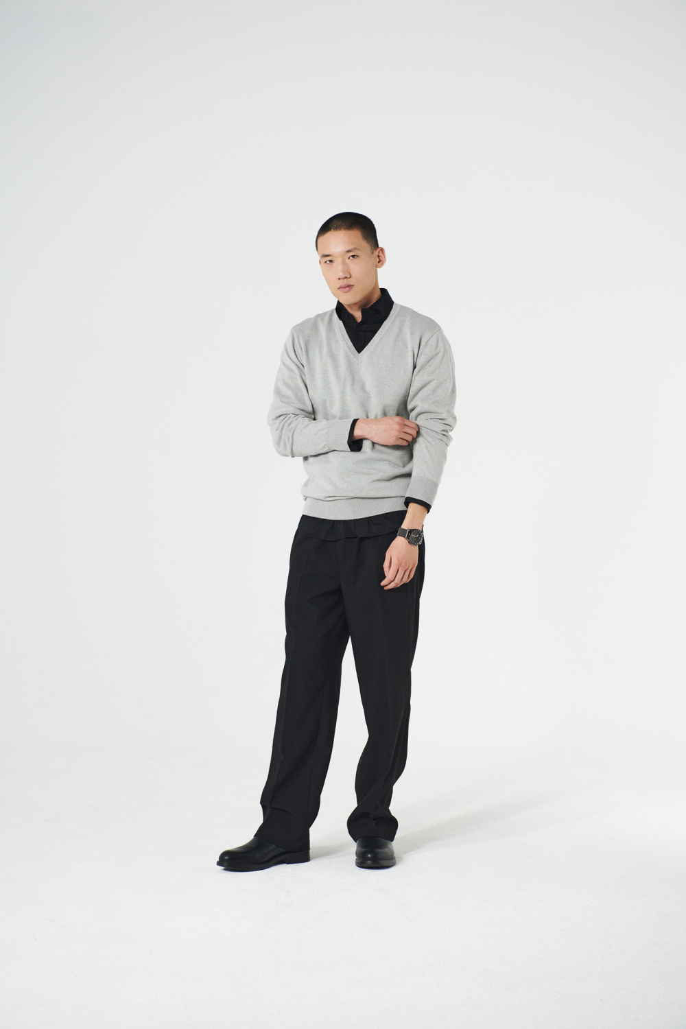 Aston Men V-neck long sleeve