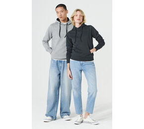 Classic Hoody Ladies met contrasterende details