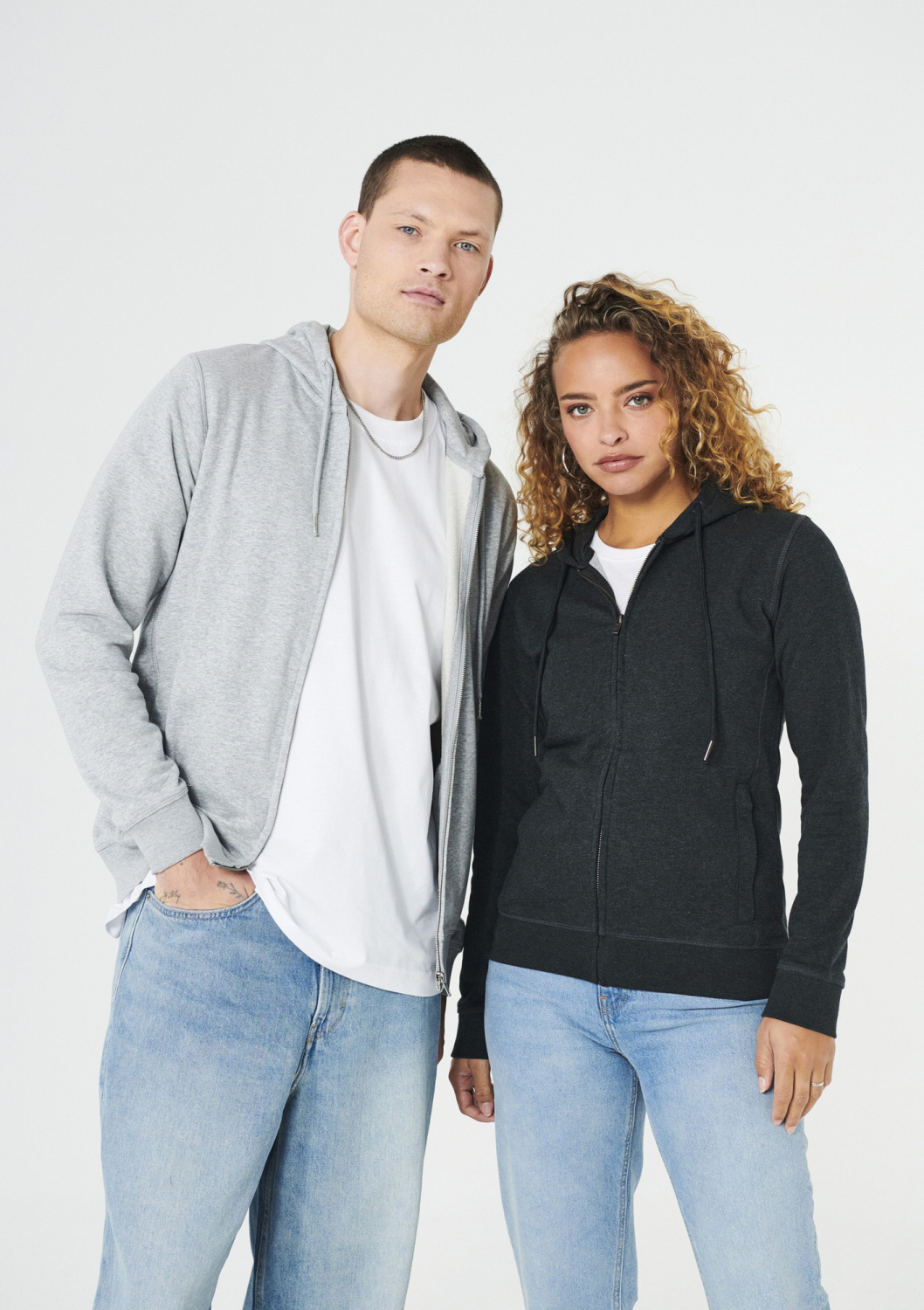 Premium OC Hoody Full Zip Men vest met capuchon