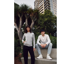 Premium OC Roundneck men sweater met zijvak
