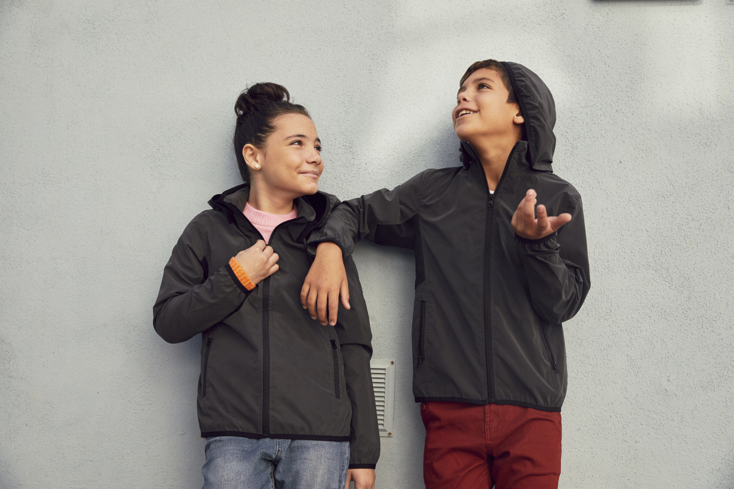 willmar junior unisex reflecterend windjack