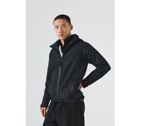 classic shell jacket men oprolbare capuchon