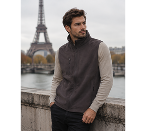 Classic softshell vest heren 3-laagse softshell vest