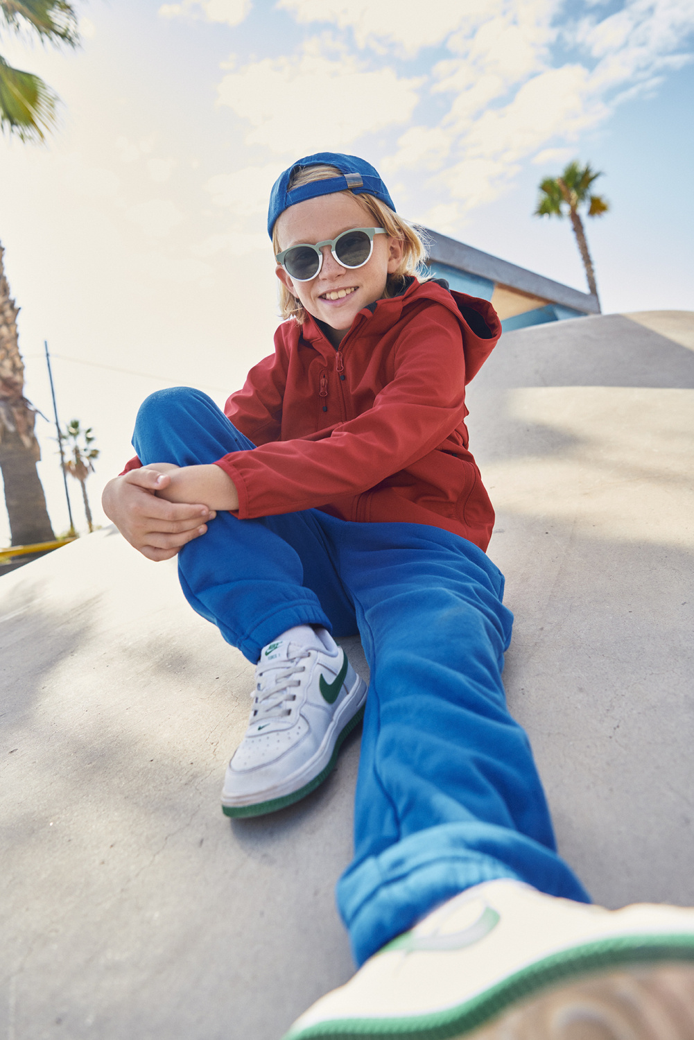 Classic Softshell Jacket Junior unisex 3-laagse softshell jas