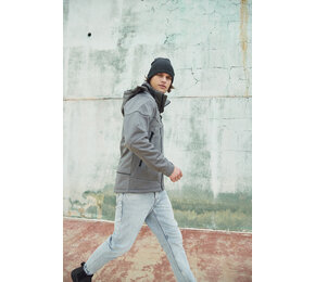 Grayland Men gewatteerd softshell jack