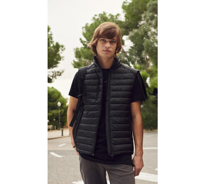 hudson vest Men gevoerd met imitatie dons