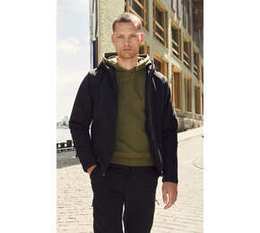 Padded Hoody Softshell Men gewatteerd softshell jack