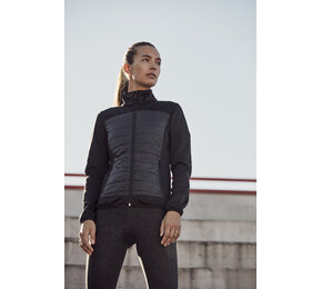 Custer ladies licht gewatteerde jas