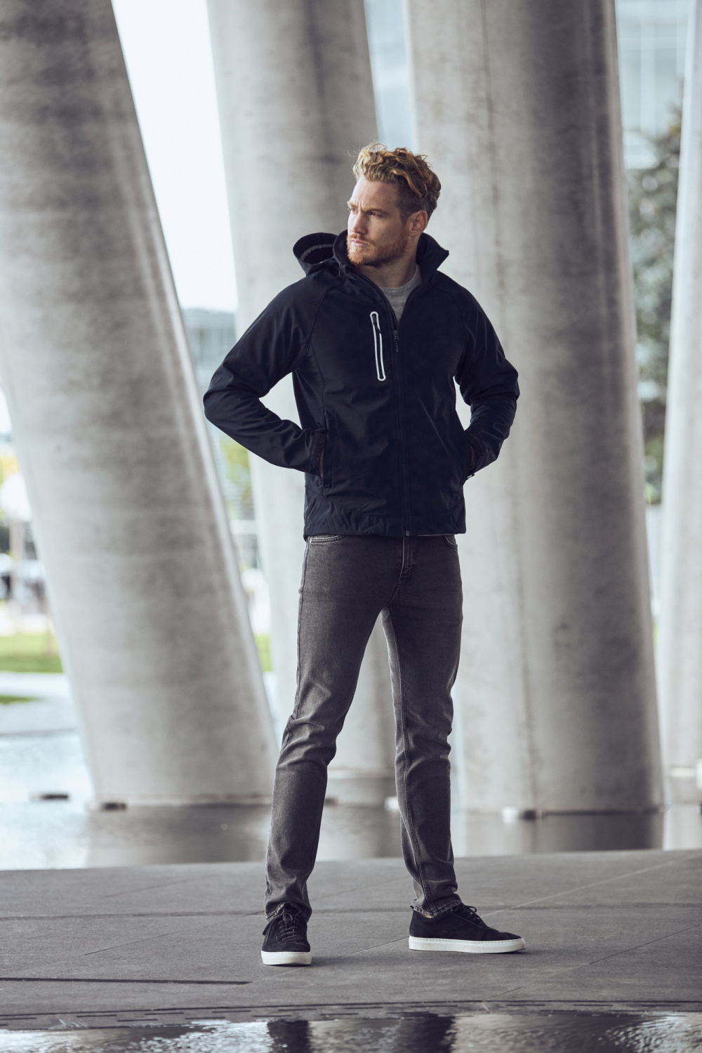 Milford Jacket Men 3-laags softshell jas