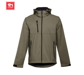 Zagreb men softshell jacket with removable hood