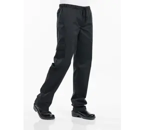 Kokspantalon Baggy Black - 126