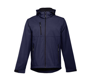 Zagreb men softshell jacket with removable hood