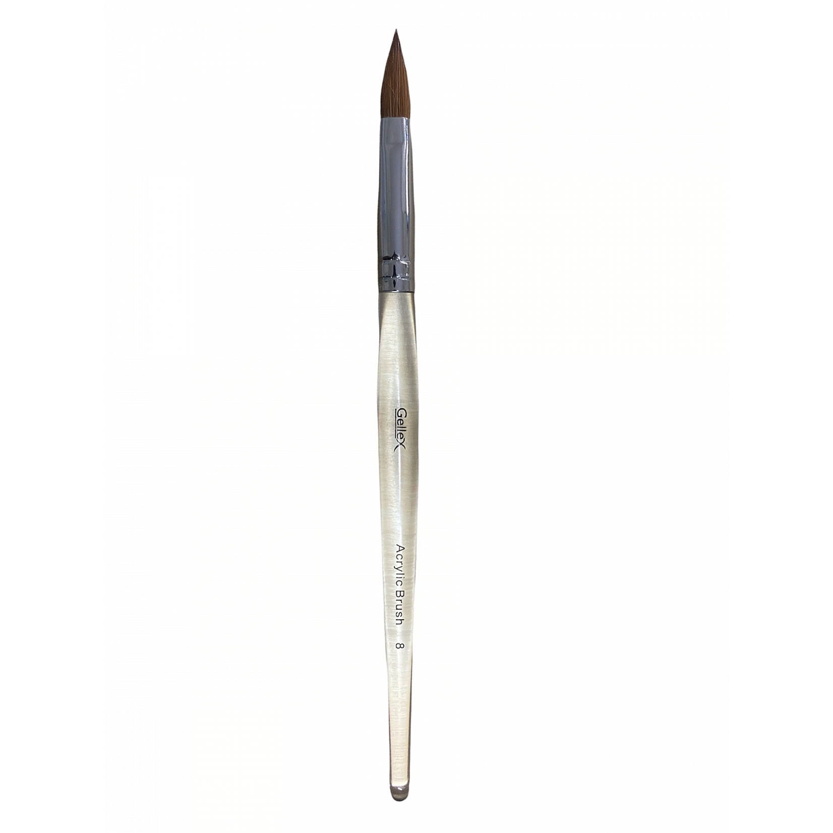 Gellex Gellex-Acryl-Nagelpinsel Kolinsky-8-Kunststoff