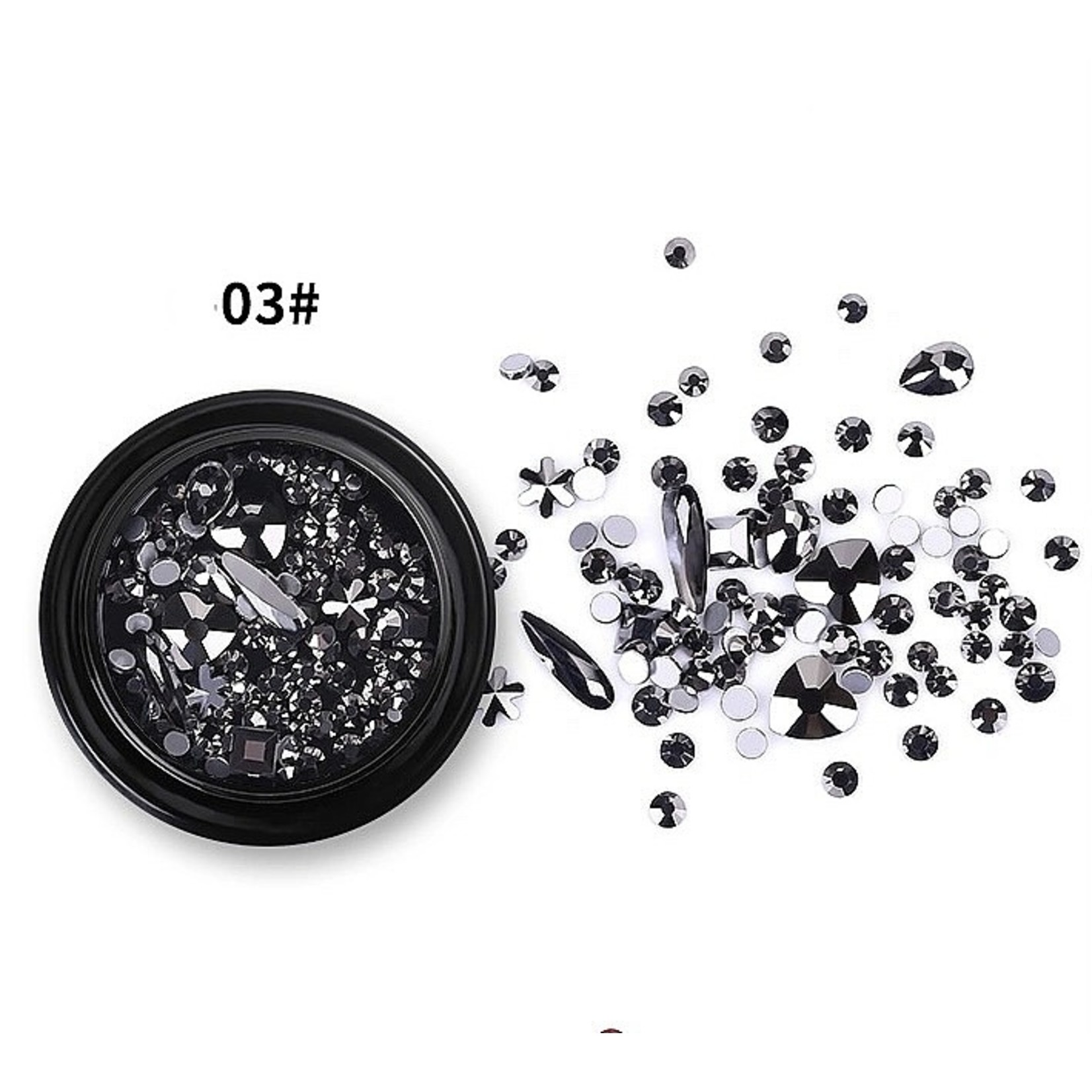Gellex Gellex Rhinestone-SET-3