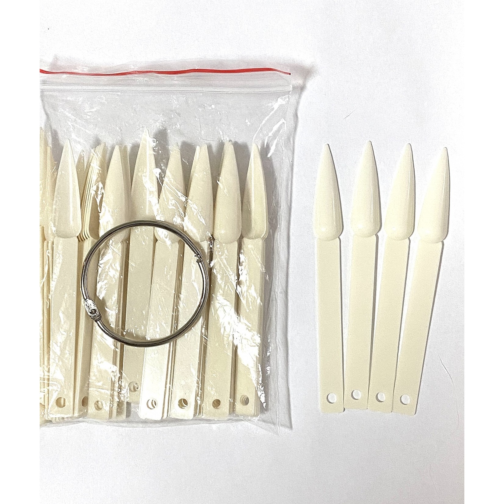 Gellex Gellex Stiletto-Naturel-Waaier-Colorpops-50st
