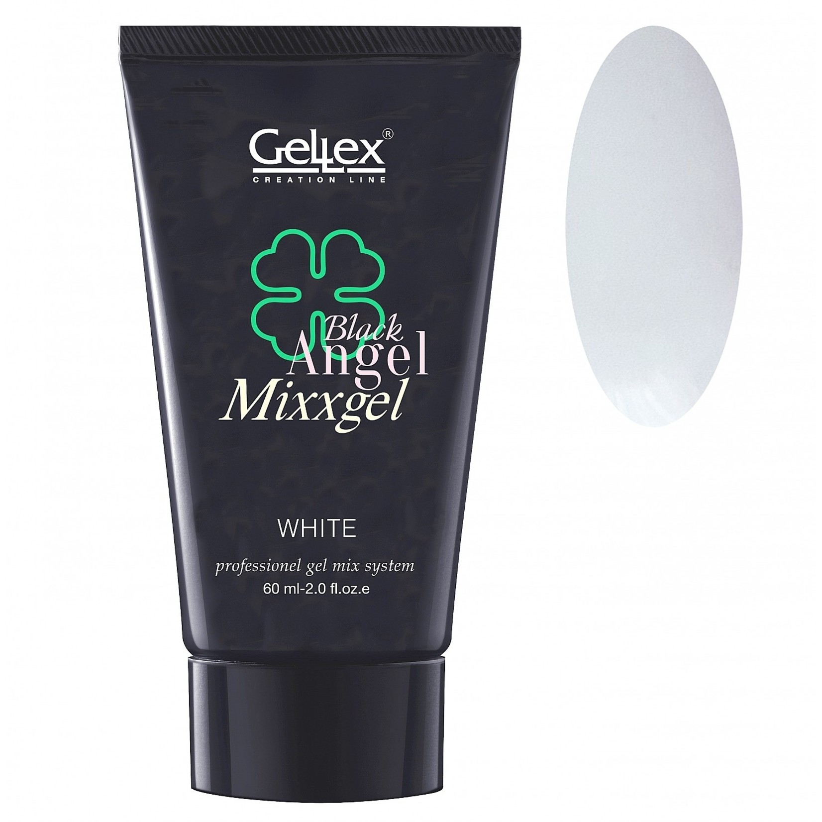 Gellex Nieuw-Black-Angel-MixxGel-Pure -White-30ml