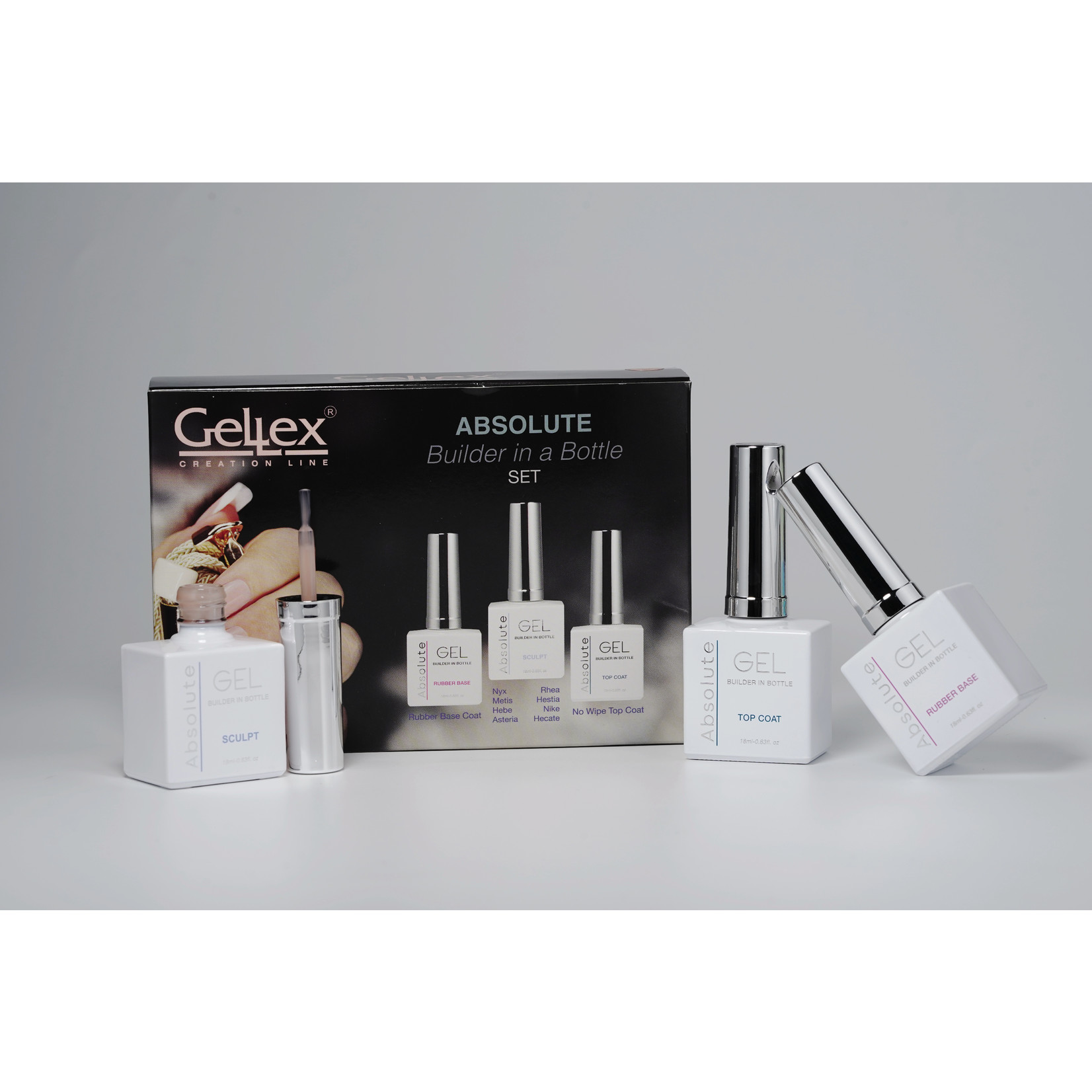 Gellex Builder In A Bottle - (BIB) - SET #4 NYX -18ML