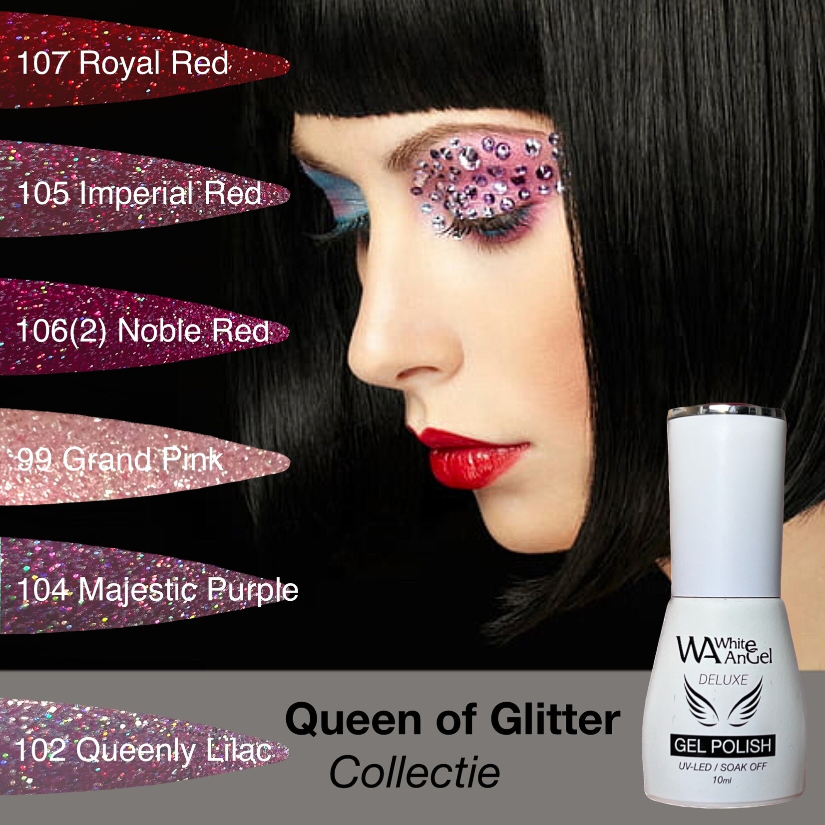 Gellex Gellex Deluxe Queen of Glitter Collectie