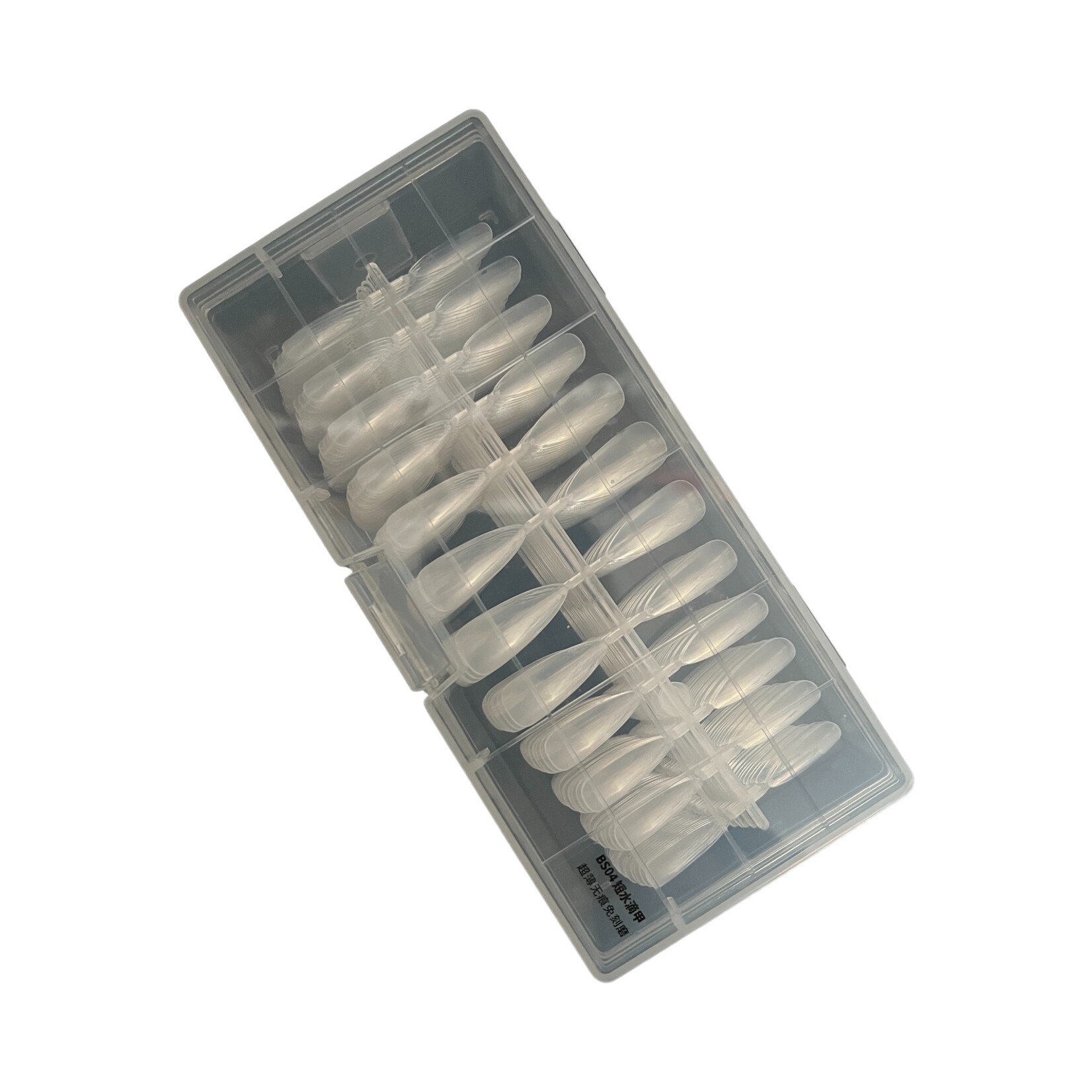 Gellex Gellex Full Cover Nageltips Stiletto (Klar) – 240 St.