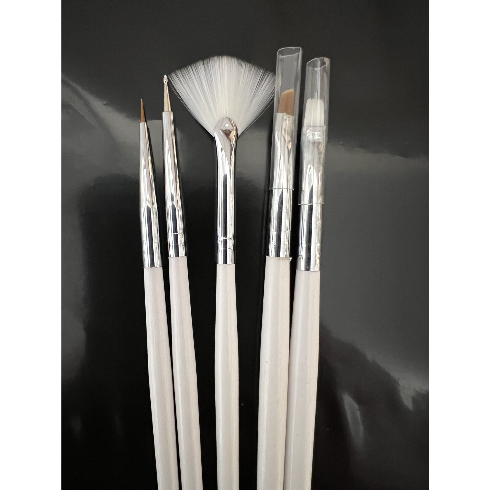 Gellex Gellex Set-van-5-Nail-Art-penselen-BRS5