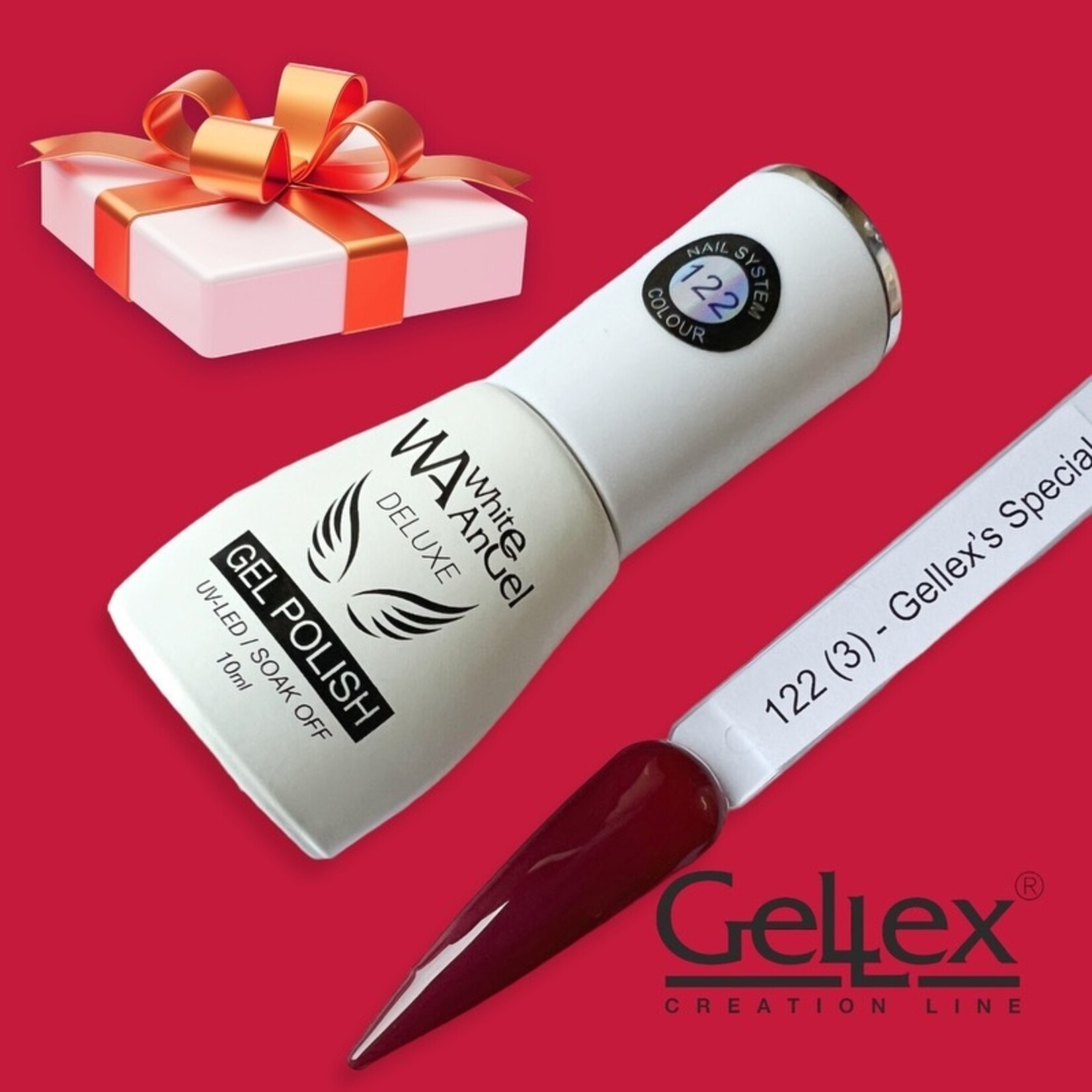 Gellex Gellex Deluxe Gel Polish 92(2)- Plum Orchids -10ml
