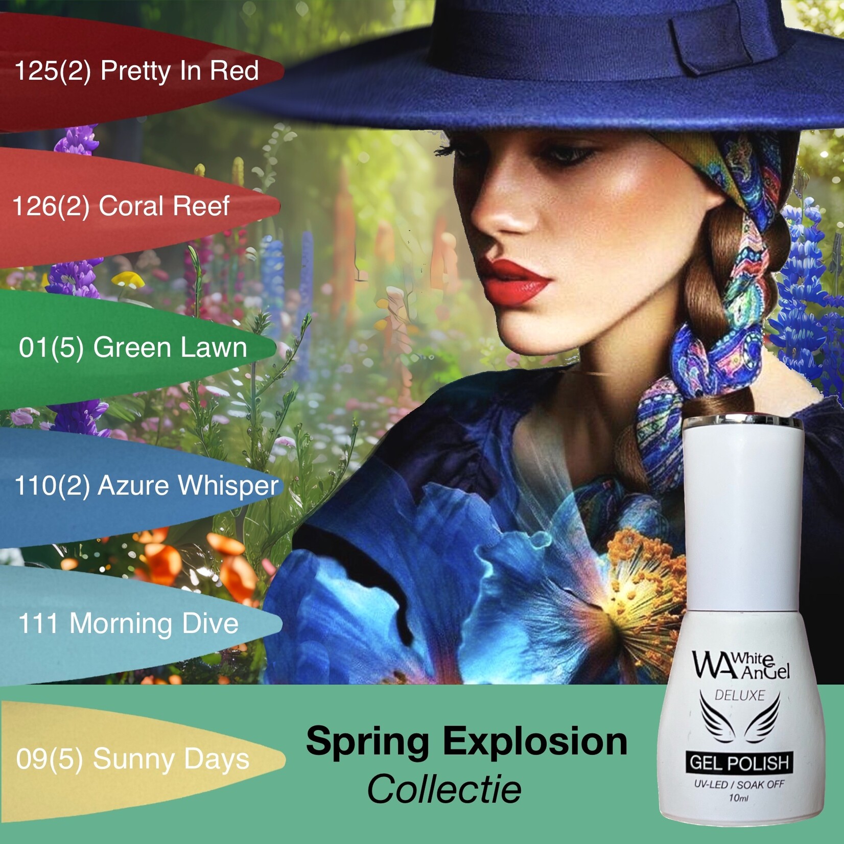 Gellex White Angel (Deluxe) - Spring Explosion Collectie 10ml