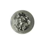Gellex Metallic Nagel Flakes Zilver