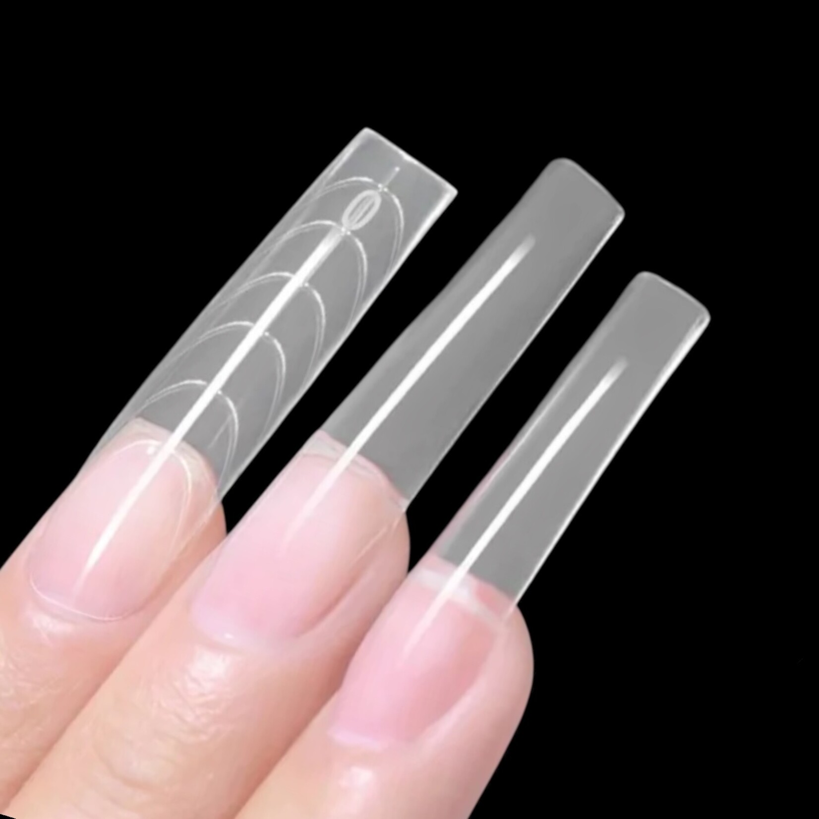 Gellex Sandwich Dual Nail Form – Square – 240 Stück