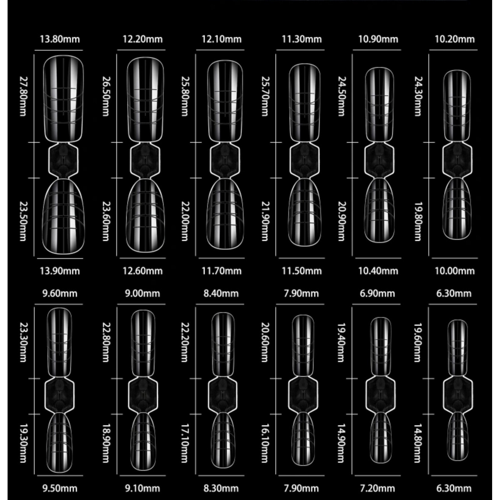 Gellex Gellex Salon Nail Form