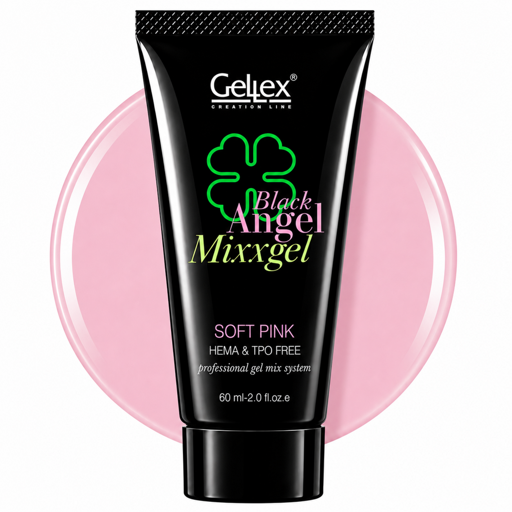 Gellex Gellex MixxGel Soft Pink 60ml HEMA&TPO FREE