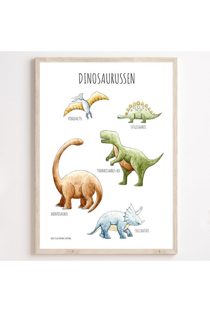 Poster Dino’s 30x40