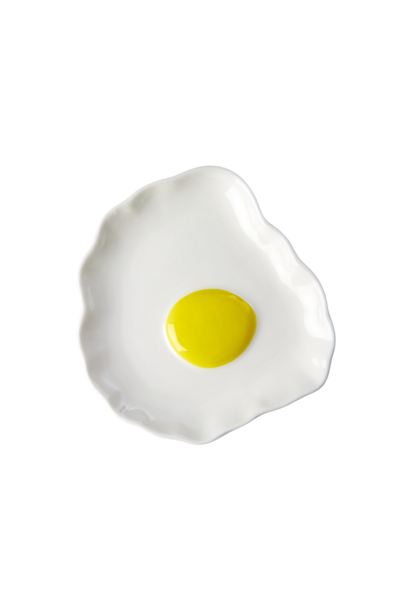 Ceramic Dish in Fried Egg Shape