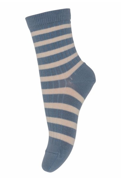 Eli Socks Blue Stone