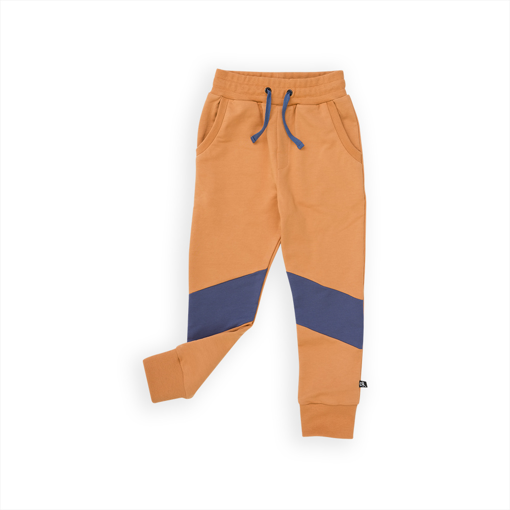 Basic - sweatpants 2 colors (brown/blue)-1