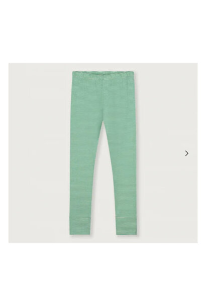 Leggings GOTS Bright Green – Cream