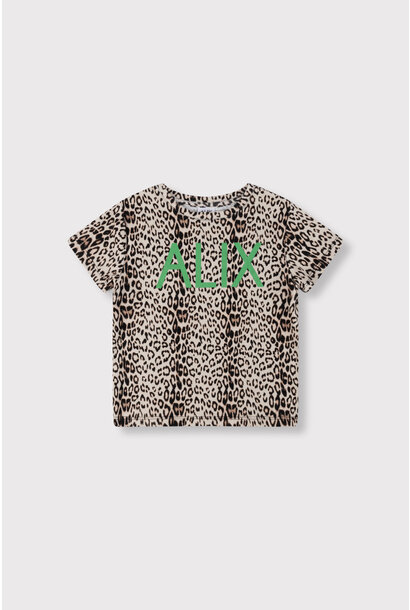 Kids Knitted Leopard T-Shirt Animal