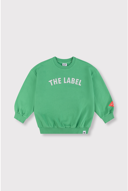 Kids Knitted The Label Sweater Green