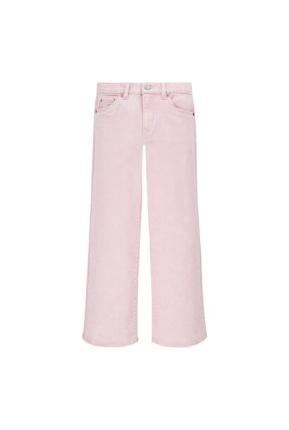 LVG STRETCH TWILL WIDE LEG CHALK PINK