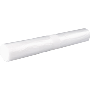 Afvalzak LDPE 28/8 x 46 cm T20 transparant 50 rol a 20 pc