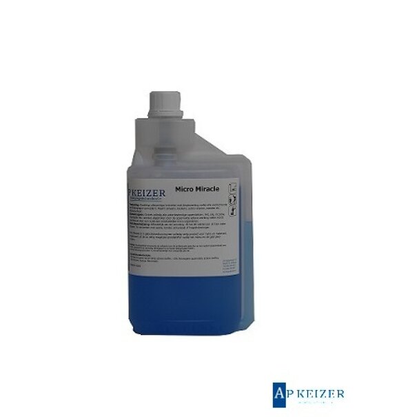 Mikro Miracle allesreiniger/ontvetter 12 x 1 liter doseerfl