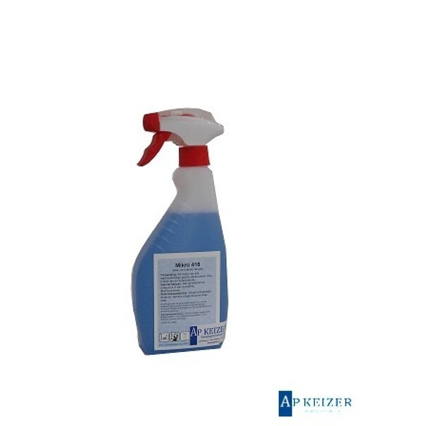 Mikro 816 Glas- en Interieurreiniger 12 x 750 ml sprayflacon