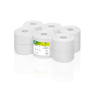 Satino Comfort toiletpapier Jumborollen wit 2-laags JT1