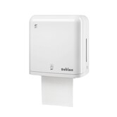 Handdoekroldispenser met sensor kunststof wit PT1